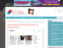 Tablet Screenshot of ontheweb.kimvallee.com